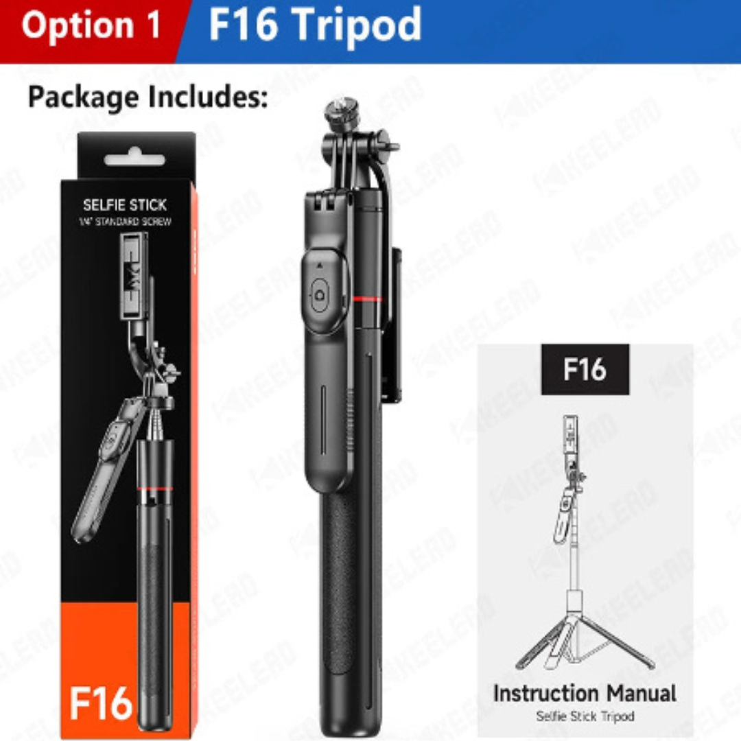 Stable Tripod Extendable Selfie Stick for Mobile Phones