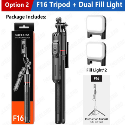 Stable Tripod Extendable Selfie Stick for Mobile Phones