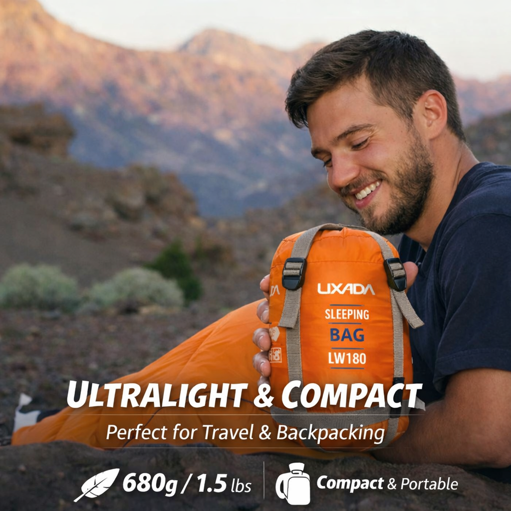 Envelope Style Light Weight Sleeping Bag