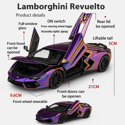 Lamborghini Revuelto 1:24 Scale Model Car