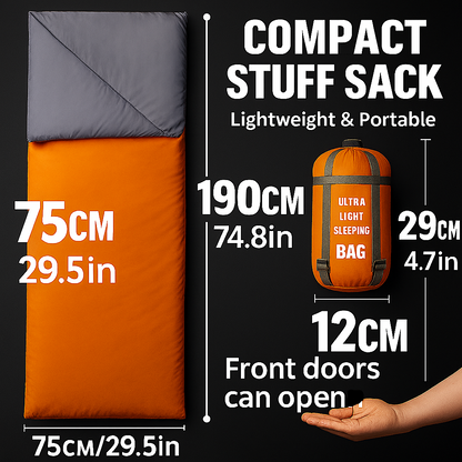 Envelope Style Light Weight Sleeping Bag