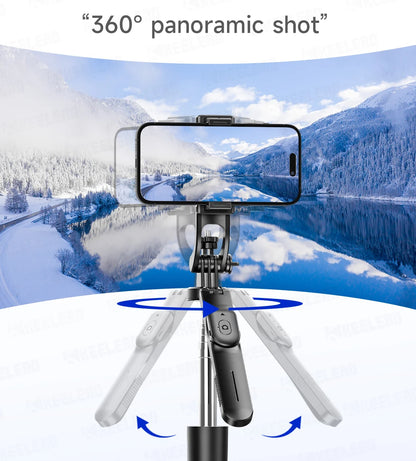 Stable Tripod Extendable Selfie Stick for Mobile Phones