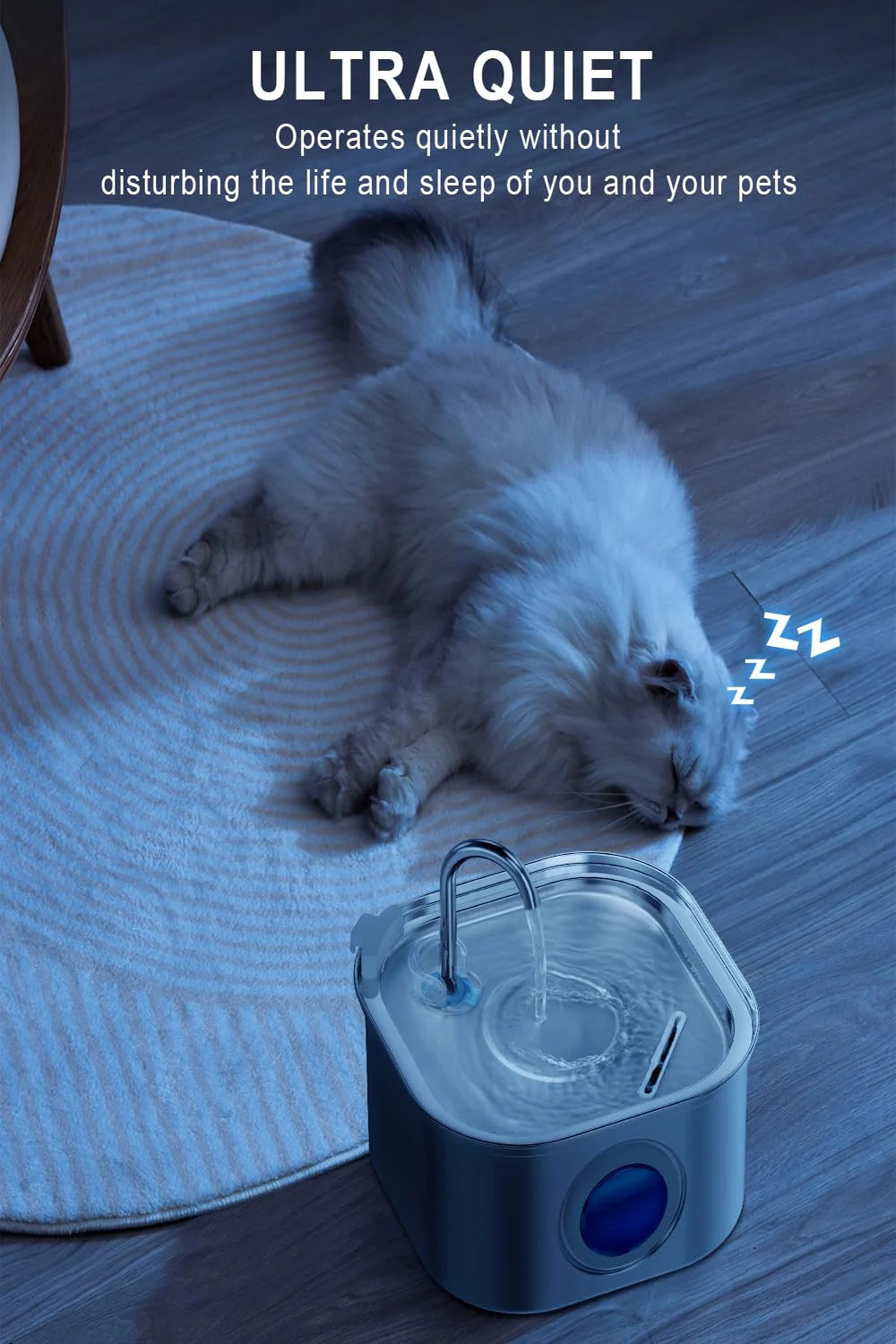 Stainless Steel  Automatic Pet Water Feeder
