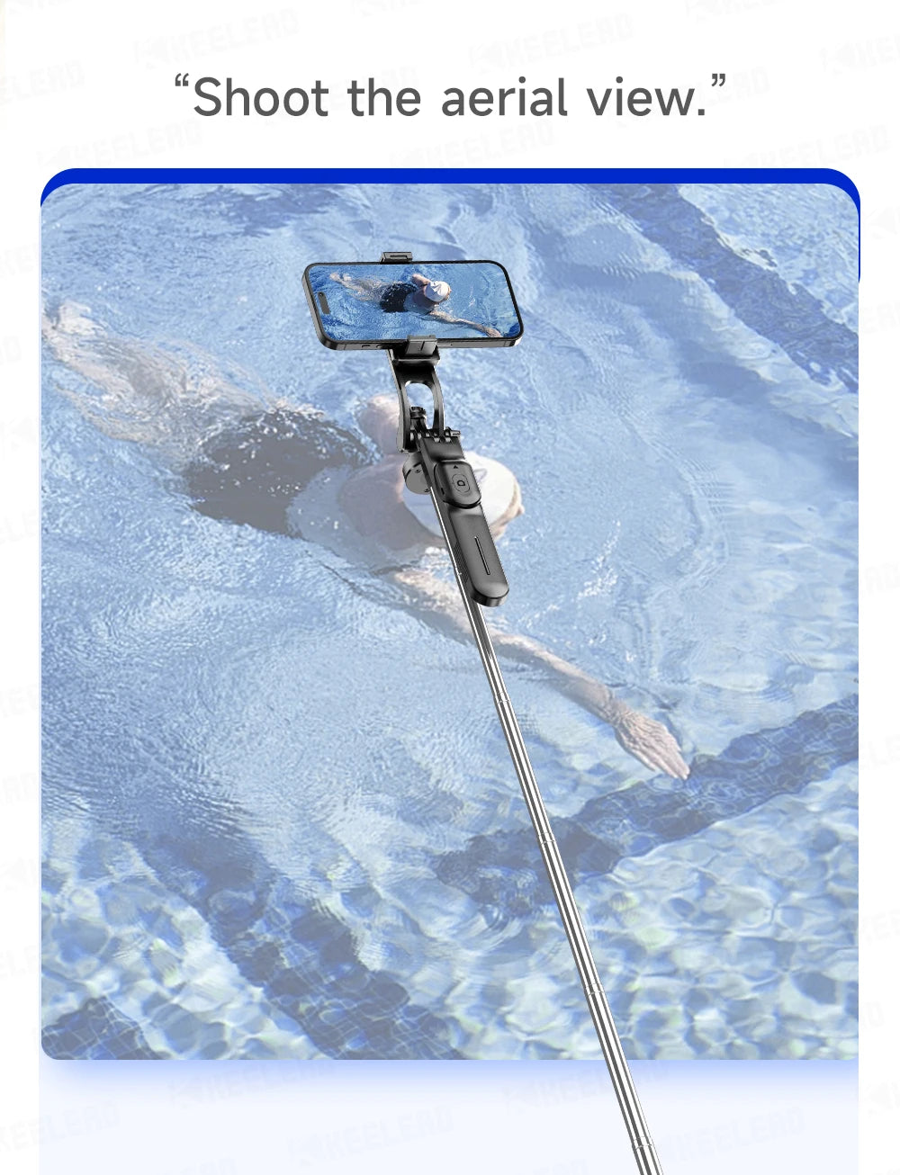 Stable Tripod Extendable Selfie Stick for Mobile Phones