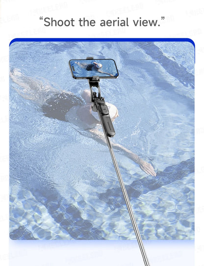 Stable Tripod Extendable Selfie Stick for Mobile Phones