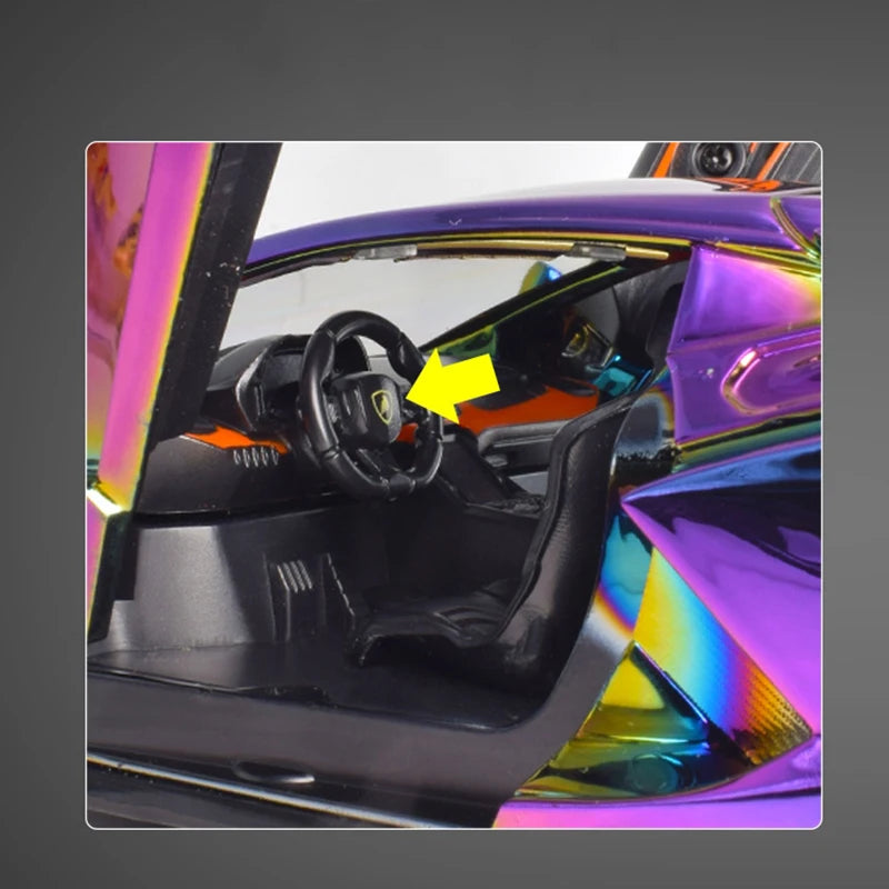 1:24 Lamborghini Revuelto Alloy Model Car Toy