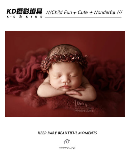 Adjustable Baby Head Band Flower Props