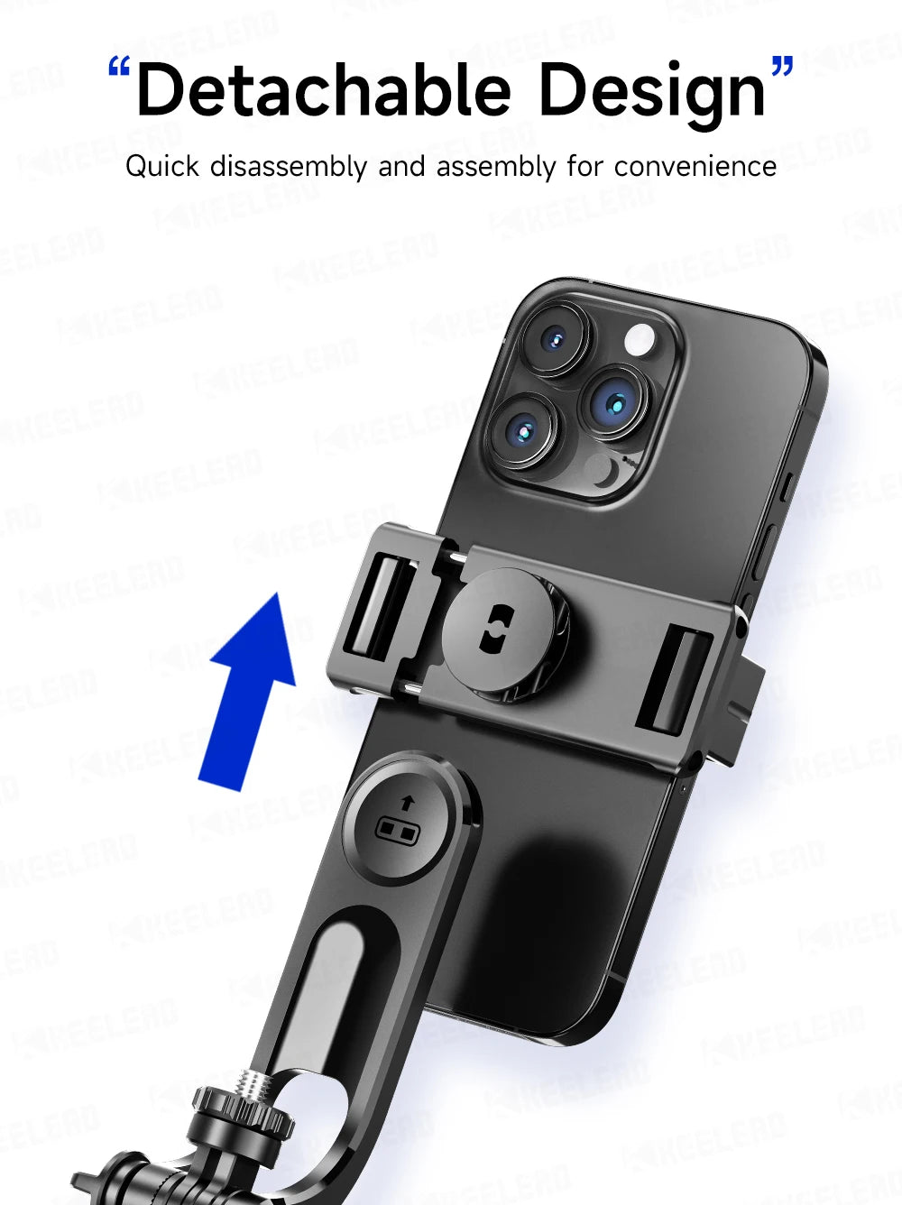 Stable Tripod Extendable Selfie Stick for Mobile Phones