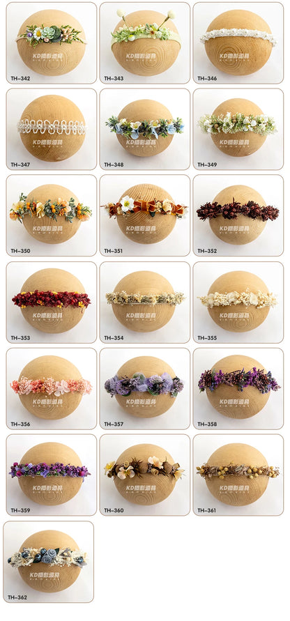 Adjustable Baby Head Band Flower Props