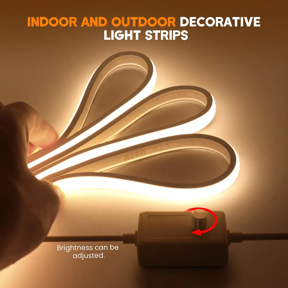 Dimmable & Flexible LED Neon Strip Light