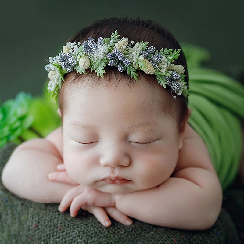 Adjustable Baby Head Band Flower Props