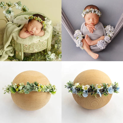 Adjustable Baby Head Band Flower Props