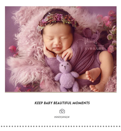 Adjustable Baby Head Band Flower Props