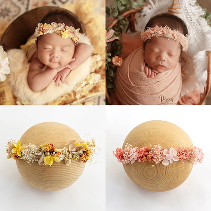 Adjustable Baby Head Band Flower Props