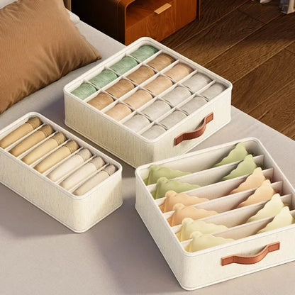 Foldable Fabric Drawer Organisers with Dividers