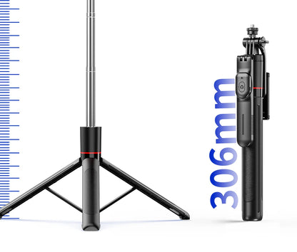 Stable Tripod Extendable Selfie Stick for Mobile Phones