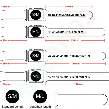 Silicone Band For Apple Watch strap