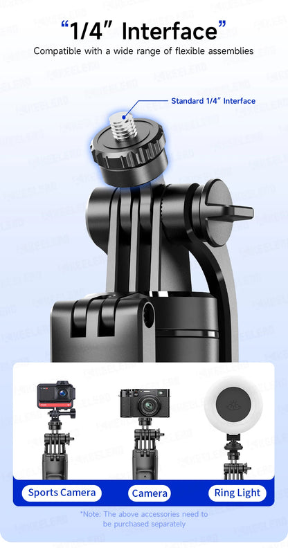 Stable Tripod Extendable Selfie Stick for Mobile Phones