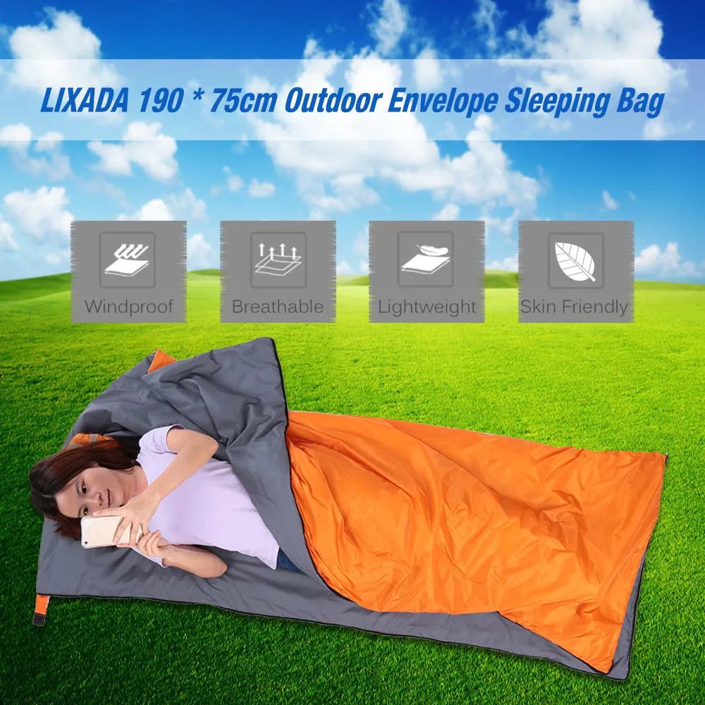 Envelope Adult Spring/Summer Weight Sleeping Bag