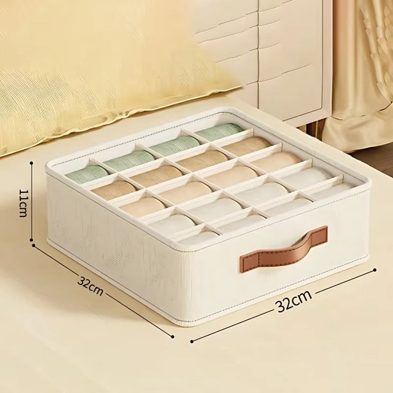 Foldable Fabric Drawer Organisers with Dividers